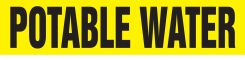 ASME (ANSI) Pipe Marker: Potable Water