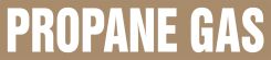 ASME (ANSI) Pipe Marker: Propane Gas