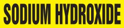ASME (ANSI) Pipe Marker: Sodium Hydroxide