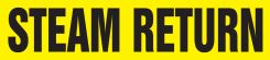 ASME (ANSI) Pipe Marker: Steam Return