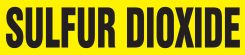 ASME (ANSI) Pipe Marker: Sulfur Dioxide