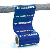 Roll Form Pipe Marker: Ammonia