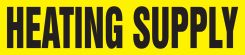 Roll Form Pipe Marker: Heating Supply