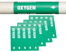 Medical Gas Pipe Marker: Medical Air