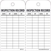 INSPECTION RECORD TAG