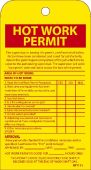 HOT WORK PERMIT TAG