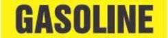 Roll Tape Pipe Marker: Gasoline