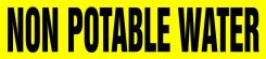 Roll Tape Pipe Marker: Non Potable Water