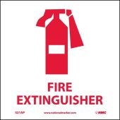 FIRE EXTINGUISHER LABEL