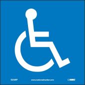 BLANK (HANDICAPPED SYMBOL ONLY)