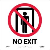 NO EXIT LABEL