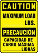 BILINGUAL SAFETY SIGN - SPANISH