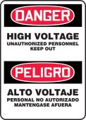 BILINGUAL SAFETY SIGN - SPANISH