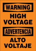 BILINGUAL SAFETY SIGN - SPANISH