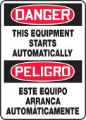 BILINGUAL SAFETY SIGN - SPANISH