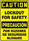 BILINGUAL SAFETY SIGN - SPANISH