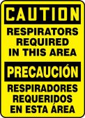 BILINGUAL SAFETY SIGN - SPANISH
