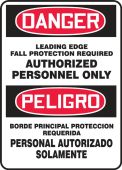 Spanish Bilingual Safety Sign