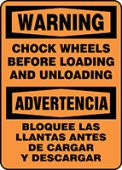 BILINGUAL SAFETY SIGN - SPANISH