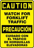 BILINGUAL SAFETY SIGN - SPANISH