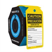 Tags By-The-Roll Safety Tags: CAUTION/PRECAUTION BARRICADE TAG