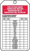 OSHA Fire Extinguisher Tags: Fire Extinguisher Inspection Record