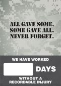 Digi-Day® Magnetic Faces: All Gave Some - Some Gave All - Never Forget