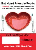 Digi-Day® Magnetic Faces: Eat Heart Friendly Foods - Our Team Has Lost _ Pounds - Your Heart Will Thank You