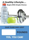 Digi-Day® Magnetic Faces: A Healthy Lifestyle Begins With Simple Choices - Out Team Has Lost _ Pounds - Yes, You Can!