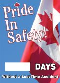 Mini Digi-Day® Magnetic Faces: Canadian Pride In Safety - _ Days Without A Lost Time Accident