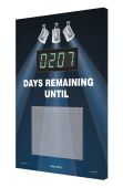 Countdown Digi-Day® Electronic Scoreboards: _ Days Remaining Until (With Spotlight)