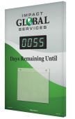Custom Countdown Digi-Day® Electronic Scoreboards