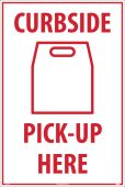 Sign Insert: Curbside Pick-Up