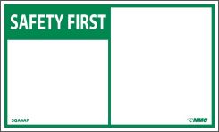 SAFETY FIRST LABEL