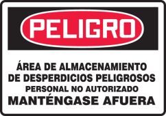 Spanish Bilingual Safety Sign