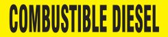 Spanish Pipe Marker: Combustible Diesel