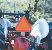 Mounting Hardware for Slow Moving Vehicle Signs