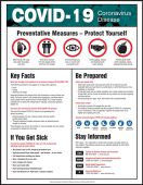 Safety Poster: COVID-19 Coronavirus Disease