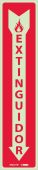 EXTINGUISHER SIGN - SPANISH