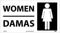 WOMEN SIGN - BILINGUAL