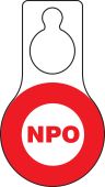 Shaped Hanger Tag: NPO