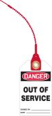 Loop 'n Lock™ OSHA Danger Safety Tag: Out of Service
