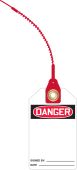 Loop 'n Lock™ OSHA Danger Safety Tag: Do Not Remove This Tag