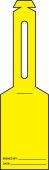 Loop 'n Strap™ Safety Tag: Yellow