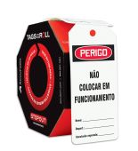 OSHA Perigo Tags By-The-Roll: Não Colocar Em Funcionamento