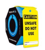 OSHA Caution Tags By-The-Roll: Unsafe Do Not Use