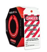 OSHA Danger Tags By-The-Roll: Equipment Locked Out