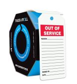 Safety Tags By-The-Roll: Out Of Service