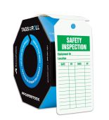 Safety Tags: Tags By-The-Roll- Safety Inspection