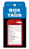 Box of Tags: 5S Red Tag